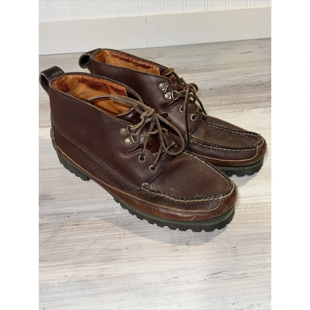 Tommy Hilfiger Vintage Y2K Mens‎ Shoes Boots Leather 10M Chukka Style M14411